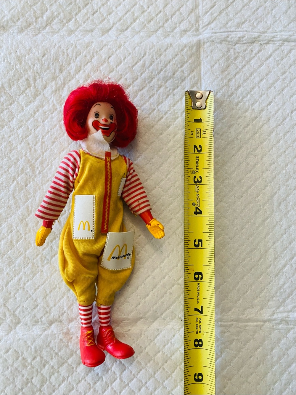 Vintage Ronald McDonald action figure